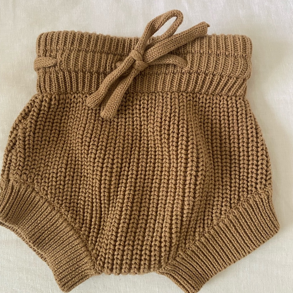 Mebie Baby Knit Bloomers Size 0-3 Mo